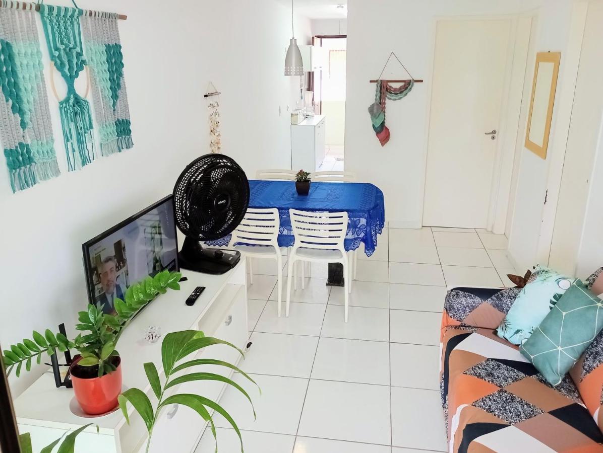 Ferienwohnung Porto De Galinhas Lindo Ap 2 Q 2 Banh 40 M Da Praia Exterior foto